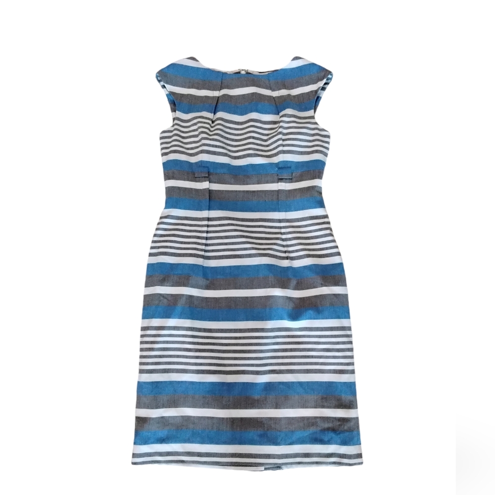 Calvin Klein Dress Womens 10 Quiet Luxury Preppy Classic Timeless Wedding Guest